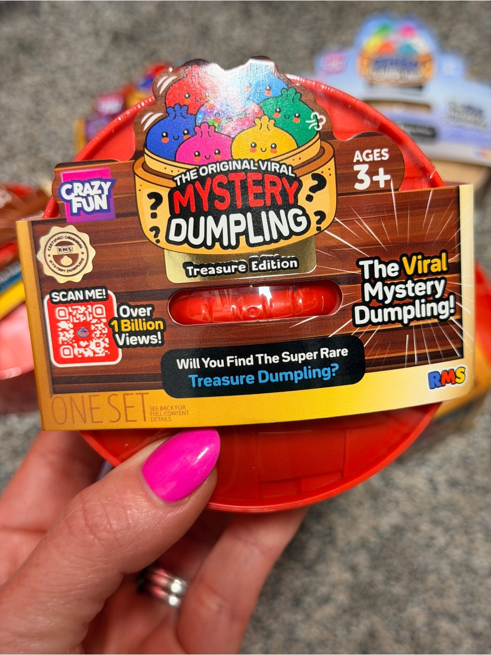 RMS TREASURE EDITION DUMPLING- NEW Sealed! Rare! Viral!! Crazy Fun